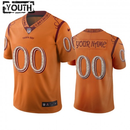 Maillot Tampa Bay Buccaneers Custom Orange City Edition Vapor Limited - Enfant Maillot Tampa Bay Buccaneers Custom Orange City Edition Vapor Limited - Enfant